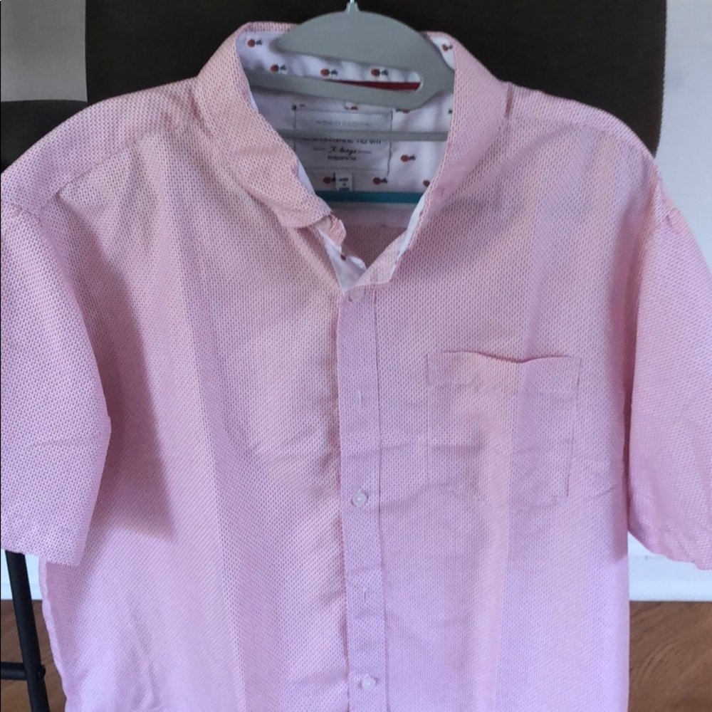 Short sleeve XL button down